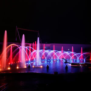 Show aquatique par Crystal pour le Cirque du soleil