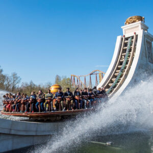 Effets d'eau pour l'attraction Discobelix par Crystal