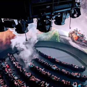 Brouillard et tempete créés par Crystal pour le Futuroscope