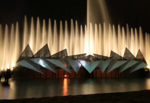 Spectacle aquatique Wings of Time par Crystal