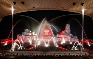 Spectacle aquatique réalisé par Crystal