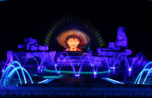 Spectacle aquatique réalisé par Crystal