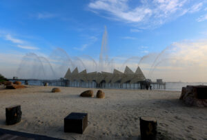 Spectacle aquatique Wings of Time par Crystal