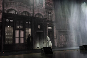 Brouillard et pluie créés par Crystal pour le Puy du Fou