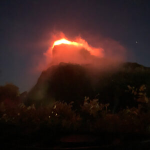 Attraction créée par les équipes de Crystal pour Volcano