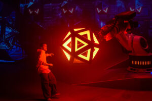 Attraction du Futuroscope réalisée grâce aux techniciens de Crystal