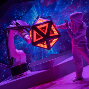 Attraction du Futuroscope réalisée grâce aux techniciens de Crystal