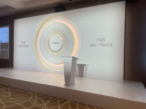 Décors de scène réalisés par Crystal