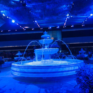 Accessoires d'eau pour le Parc de Sceaux créés par Crystal