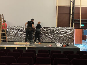 Décors de scène réalisés par Crystal