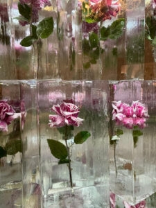 Sculptures de glace créées par Crystal