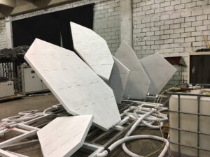 Effets givre et neige créés par Crystal