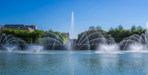 Jets d'eau par les équipes d'experts de Crystal