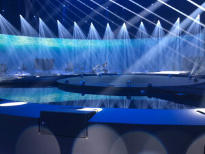 Décors de scène réalisés par Crystal