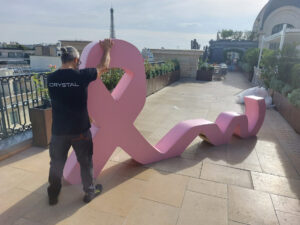 Décors de réception originaux créés par Crystal