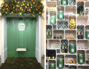 Pop up et Stands créés par Crystal