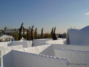 Effets givre et neige créés par Crystal