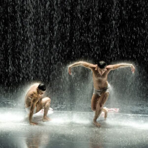 Effets de pluie créés par les équipes d'experts de Crystal