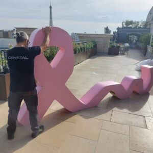 Décors de réception originaux créés par Crystal