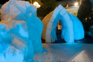 Effets givre et neige créés par Crystal