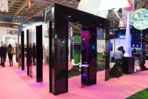 Pop up et Stands créés par Crystal