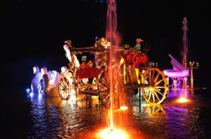 Accessoires d'eau pour événementiel créés par Crystal