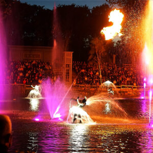 Accessoires d'eau pour événementiel créés par Crystal
