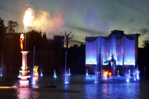 Accessoires d'eau pour événementiel créés par Crystal