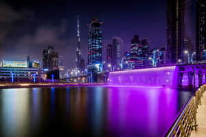 Cascades et Murs d'eau créés par les équipes d'experts de Crystal