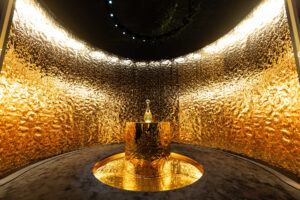 Cascades et Murs d'eau créés par les équipes d'experts de Crystal