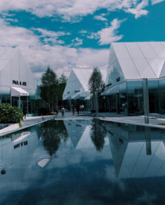 Miroirs d'eau créés par Crystal