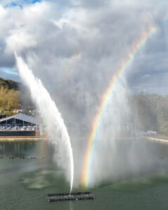 Jets d'eau robotisés créés par Crystal