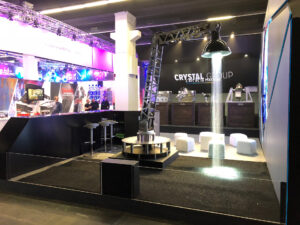 Machinerie de scène créée par Crystal