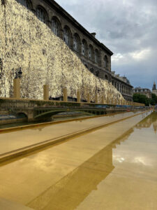 Miroirs d'eau créés par Crystal pour les jeux olympiques de Paris 2024