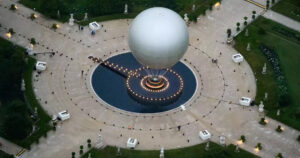 Miroirs d'eau créés par Crystal