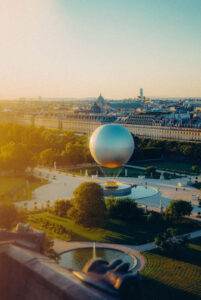 Miroirs d'eau créés par Crystal pour les jeux olympiques de Paris 2024