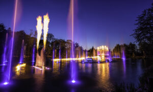 Rampes de feu créées par Crystal