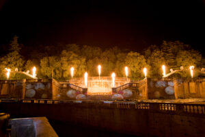 Projecteurs de flammes réalisés par Crystal