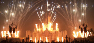 Projecteurs de flammes réalisés par Crystal