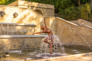 Accessoires d'eau pour le Parc de Sceaux créés par Crystal