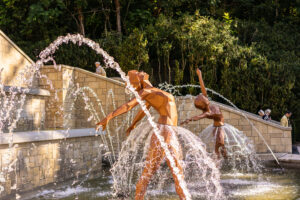 Accessoires d'eau pour le Parc de Sceaux créés par Crystal