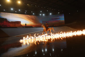 Rampes de feu créées par Crystal