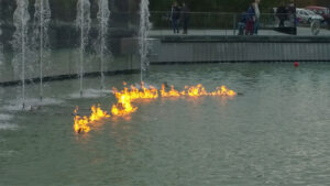 Rampes de feu créées par Crystal