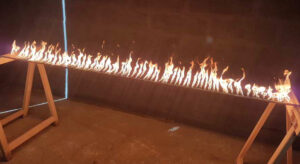 Rampes de feu créées par Crystal