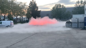 Effets de brouillard réalisés par Crystal