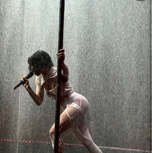 Effets de pluie créés par les équipes d'experts de Crystal