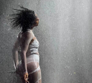 Effets de pluie créés par les équipes d'experts de Crystal