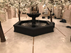 Fontaines ornementales créées par Crystal