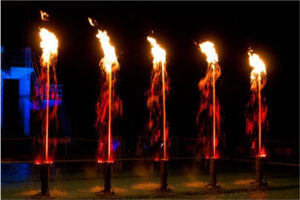 Jets d'eau et feu par Crystal