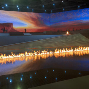 Rampes de feu créées par Crystal